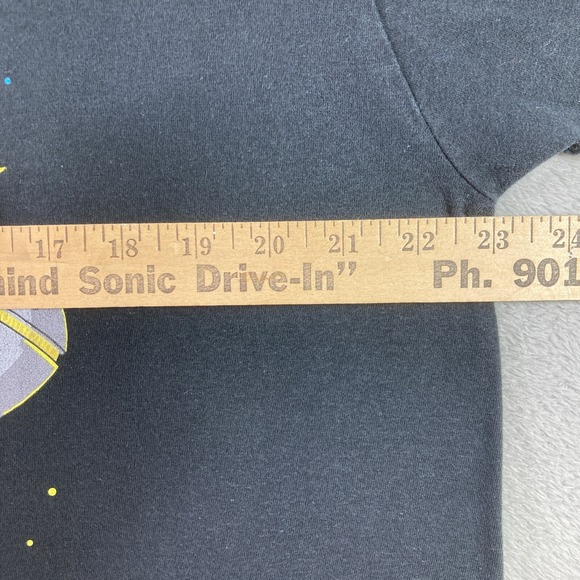 Rick and Morty Shirt Adult XL Black Cartoon Adult Swim Spaceship Graphic Tee - Picture 10 of 12